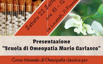 PRESENTAZIONE DELLA SCUOLA E DEL NUOVO CORSO TRIENNALE